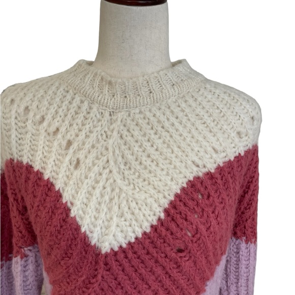 BA&SH Balmy Color-Block Sweater - Picture 3 of 16